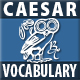 Caesar: Selections from his Commentarii De Bello Gallico Vocabulary Flashcards