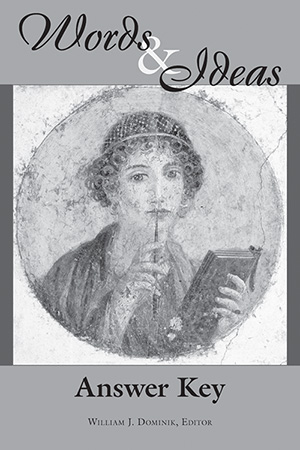 Words & Ideas: Answer Key