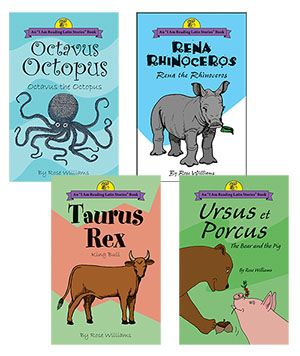 I am Reading Latin Stories: Set of Four Books