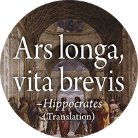 Ars longa, vita brevis: Art is long, life is short