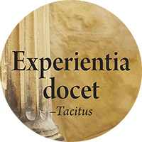 Experientia docet: Experience teaches