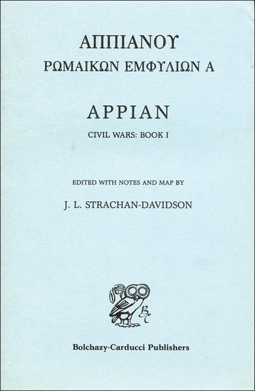 Appian Civil Wars: Book 1