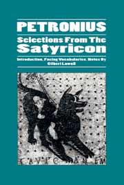 Petronius: Selections from the Satyricon