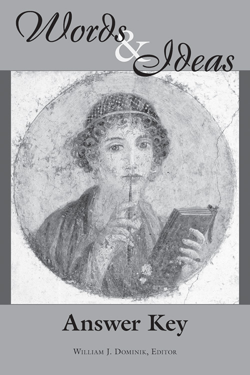 Words & Ideas: Answer Key