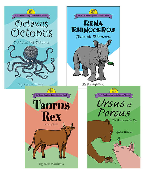 I am Reading Latin Stories: Set of Four Books
