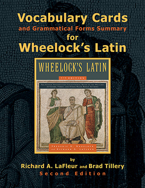 Vocabulary Cards and Grammatical Forms Summary for Wheelock&#39;s: 2nd edition