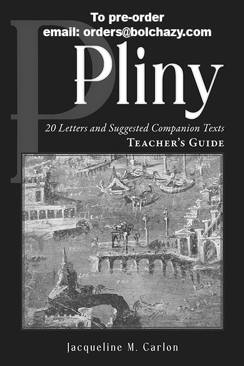 Pliny: 20 Letters and Suggested Companion Texts TG