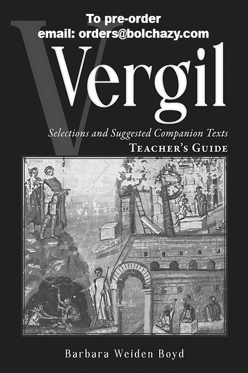 Vergil: Selections and Suggested Companion Texts TG